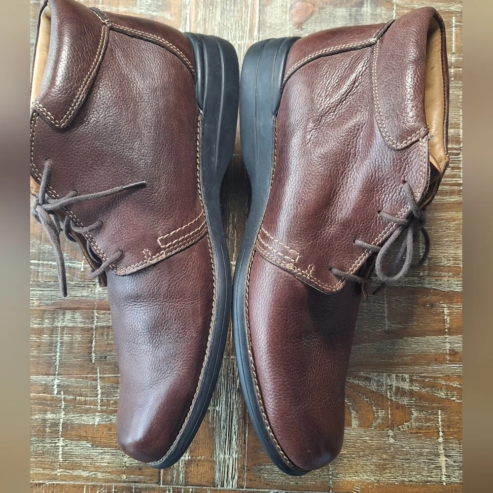 Johnston & Murphy Copeland Chukka Boots Men’s 13‎ M Brown Sheepskin